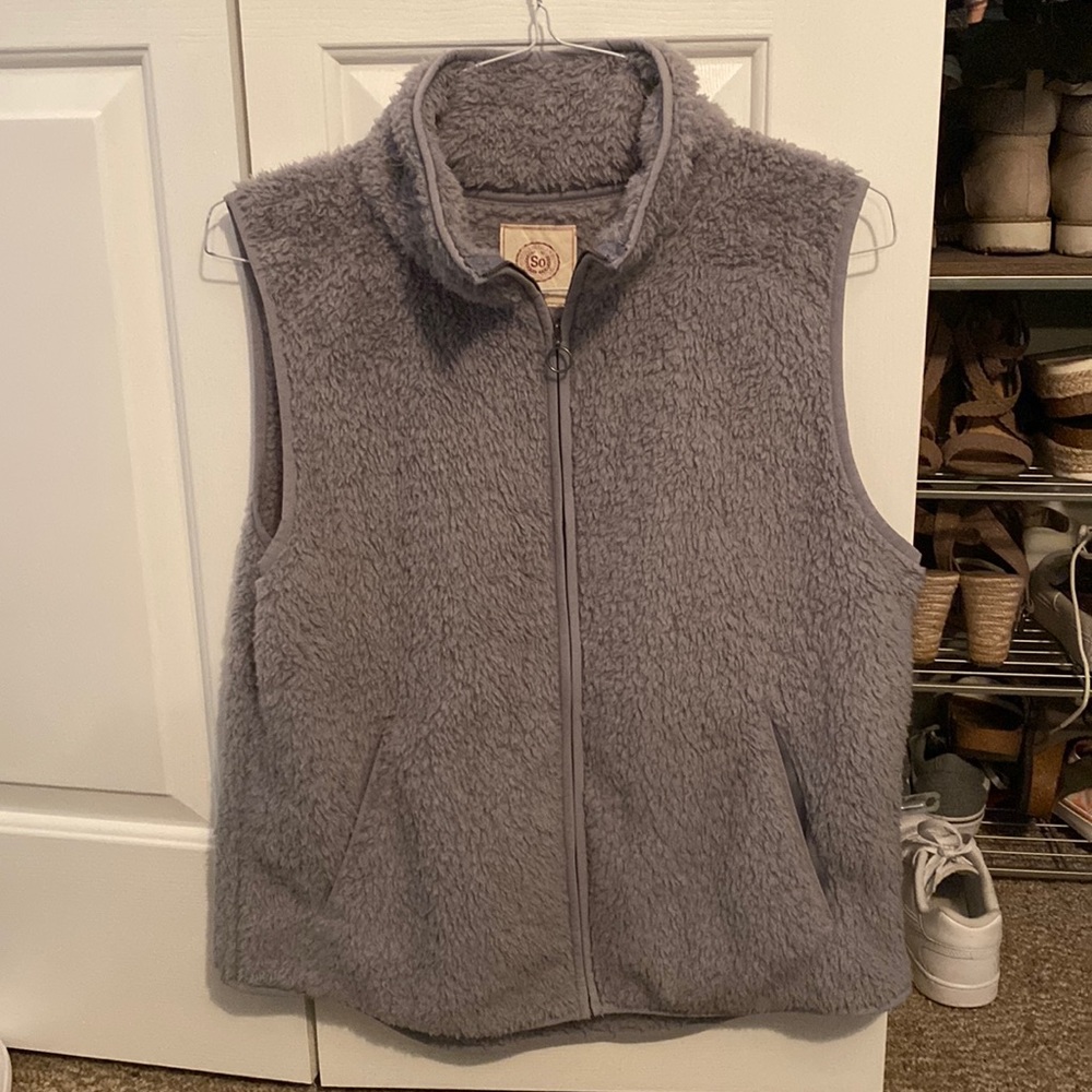 SO Faux Fur Vest